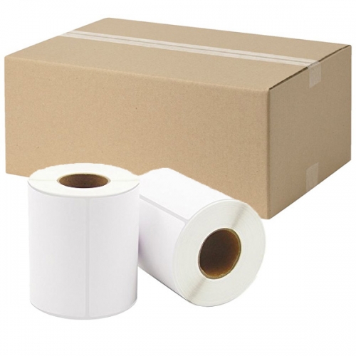 12 rouleaux d'étiquettes compatibles Zebra, 100 x 150 mm, 500 étiquettes