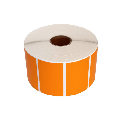 Étiquettes orange JINO, 57 x 32 mm, 1500 étiquettes
