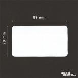 Étiquettes compatibles Dymo S0947410, 28 x 89 mm, 1 050 étiquettes