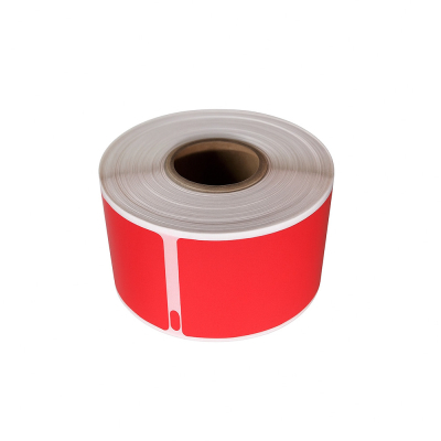 Étiquettes rouges compatibles Dymo 99010, 28 x 89 mm, 260 étiquettes