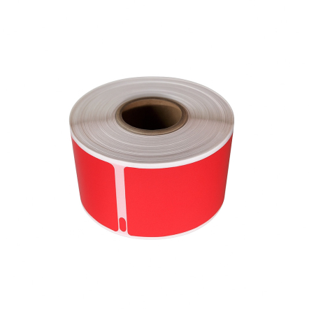 Étiquettes rouges compatibles Dymo 99010, 28 x 89 mm, 260 étiquettes