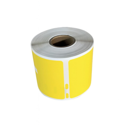 Étiquettes jaunes compatibles Dymo 2133400, 101 x 54 mm, 220 étiquettes