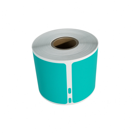 Étiquettes compatibles Dymo 99014, vertes, 101 x 54 mm, 220 étiquettes