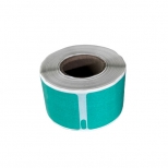 Étiquettes compatibles Dymo 99010, assortiment arc-en-ciel, 28 x 89 mm, 6 paquets de 130 étiquettes