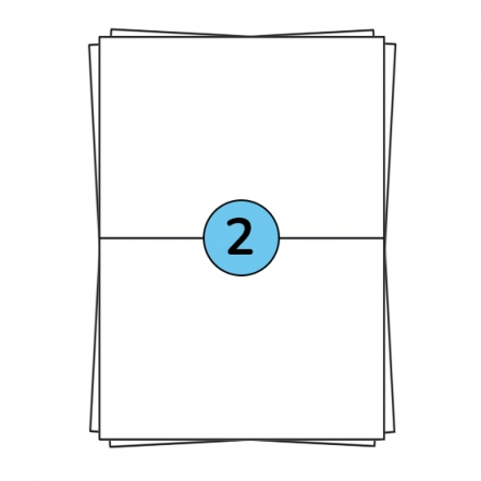 Étiquettes en planches A4 210 x 148 mm, 200 étiquettes