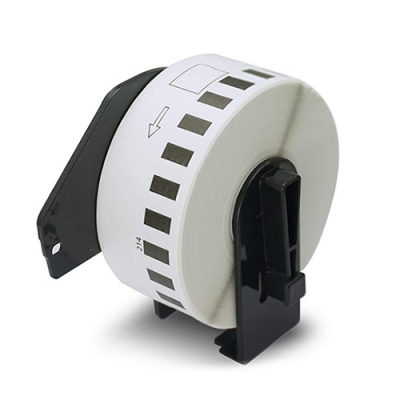 Étiquettes compatibles Brother DK-22214, 12 mm x 30,48 m